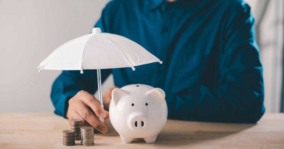 Umbrella protecting savings